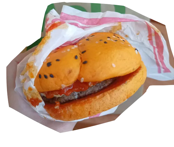 balado burger from mcdonald's indonesia